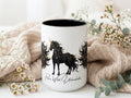 Dark Fantasy Unicorn Coffee Mug, Gothic Magical Gift