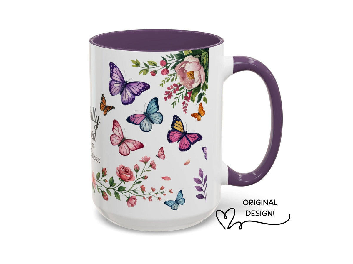 Retirement Gift for Women, Officially Retired Mug, Next Chapter Coffee Cup
