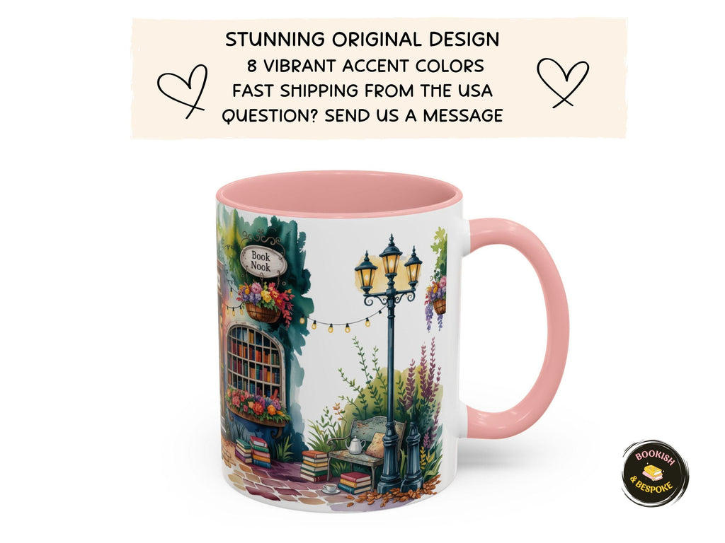 Book Nook Decorations, Bookstore Mug, Book Lover Coffee Mug, Reader Gift, Cozy Reading Mug, Bookworm Mug, Librarian Gift, Reading Coffee Cup