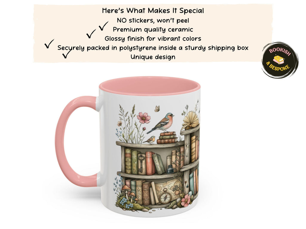 Book Lover Mug Gift, Cozy Reading Cup, Mother’s Day Gift for Mom