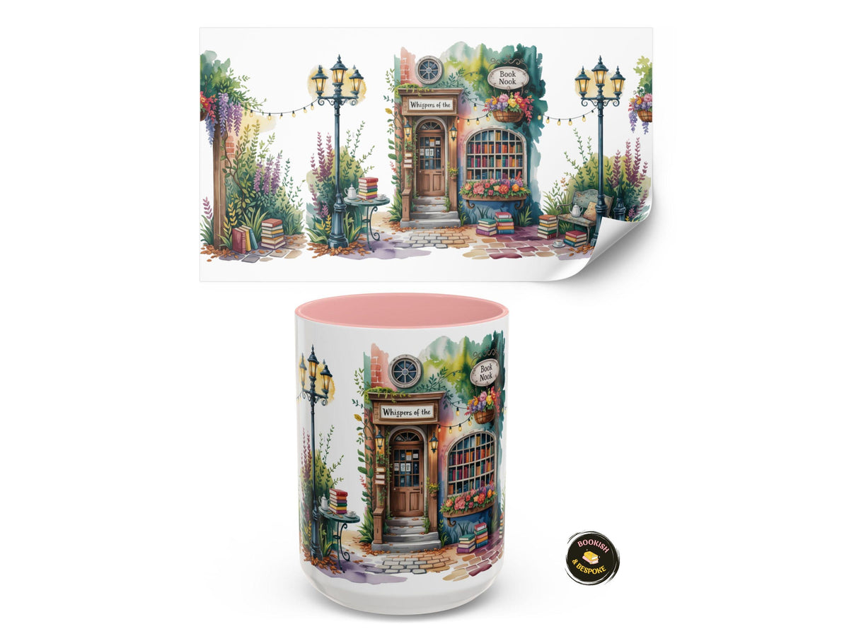Book Nook Decorations, Bookstore Mug, Book Lover Coffee Mug, Reader Gift, Cozy Reading Mug, Bookworm Mug, Librarian Gift, Reading Coffee Cup