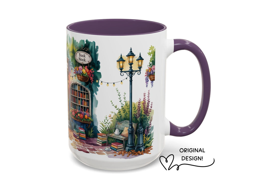 Book Nook Decorations, Bookstore Mug, Book Lover Coffee Mug, Reader Gift, Cozy Reading Mug, Bookworm Mug, Librarian Gift, Reading Coffee Cup