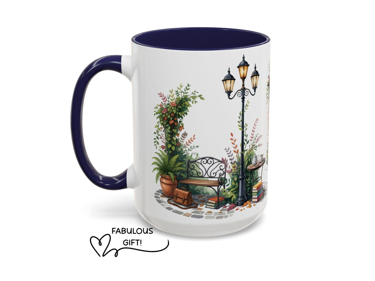 Cozy Book Nook Mug, Bookstore Lover Gift, Reading Coffee Cup, Bibliophile Mug, Library Aesthetic Mug, Book Lover Gift, Reader Coffee Mug