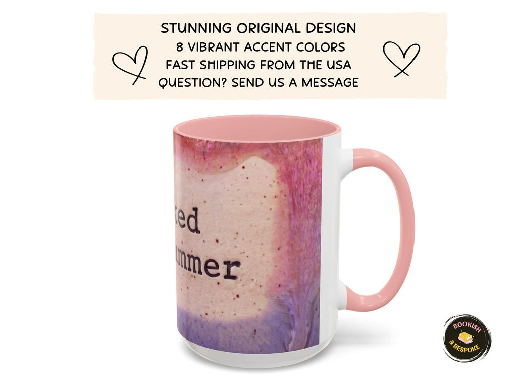 Booked All Summer Mug, Book Lover Gift, Cozy Reading Cup, Summer Reader Gift